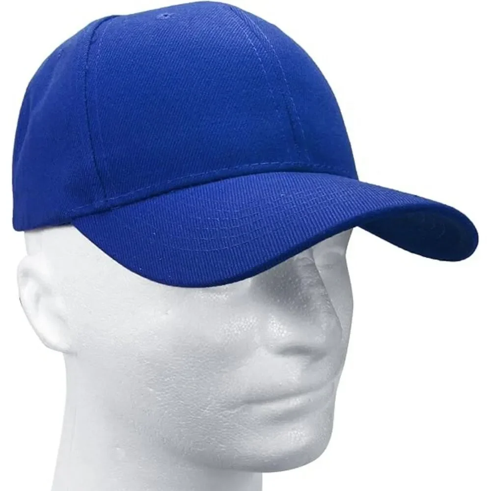 Unisex Black Royal Set 2 Athletic Adjustable Strap Casual Classic Baseball Cap